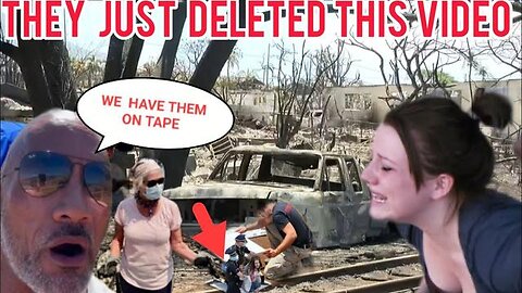 Something TERRIBLE is happening in Maui... Oprah & The Rock