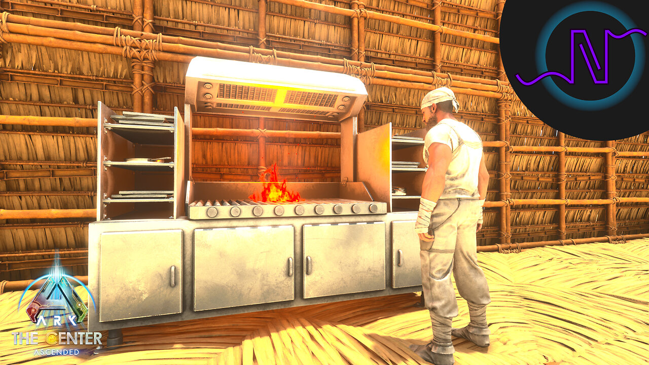 Summer Bash Building! We Need a New House! - ARK: Survival Ascended The Center LE58