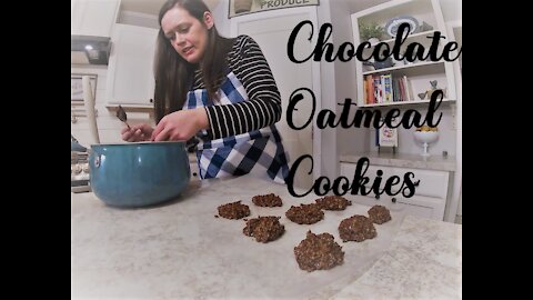 Chocolate Oatmeal Cookies