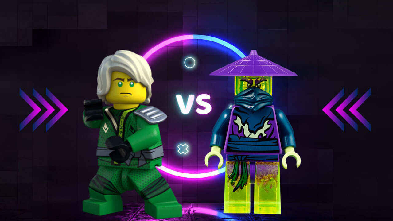 Crypto battles. 3 Season: Ninjago: Masters of Spinjitzu. 16 Episode: Lloyd Garmadon vs Wail.