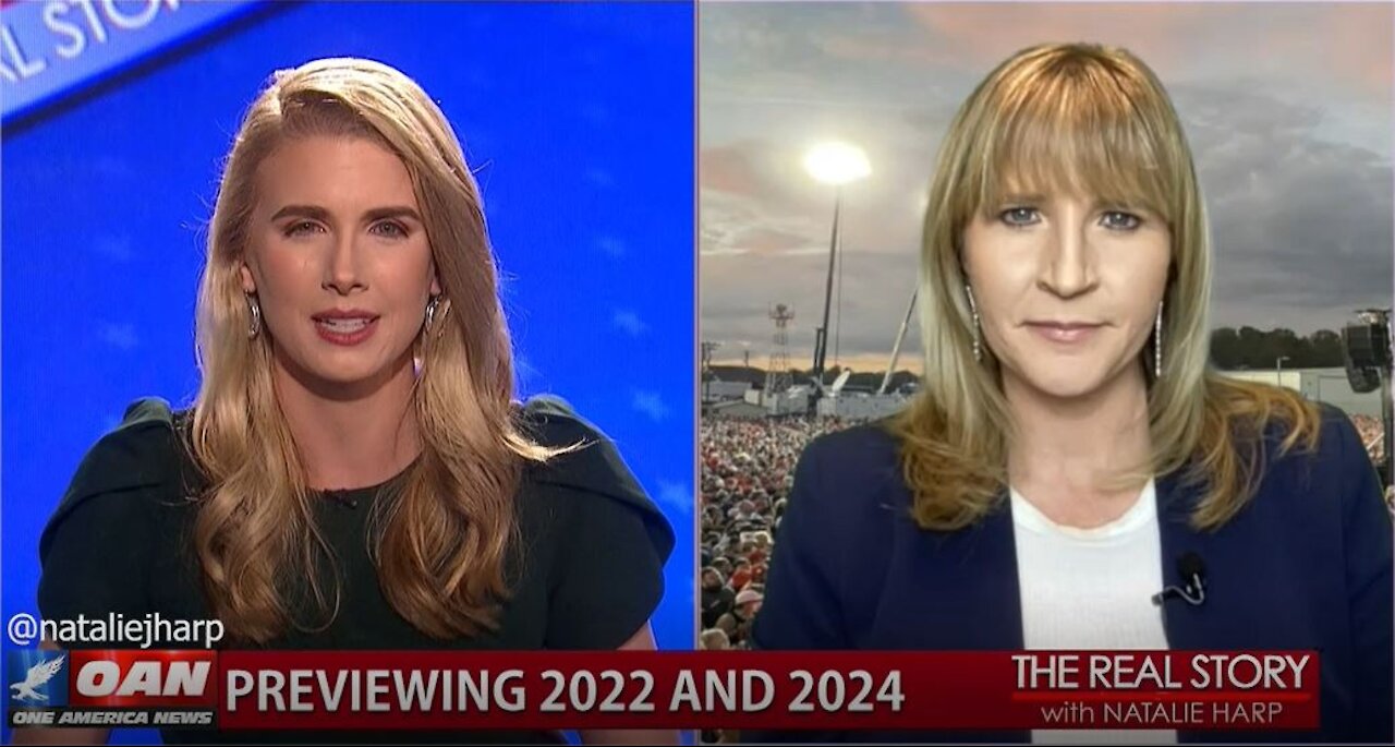 The Real Story - OAN Biden Disapproval with Liz Harrington