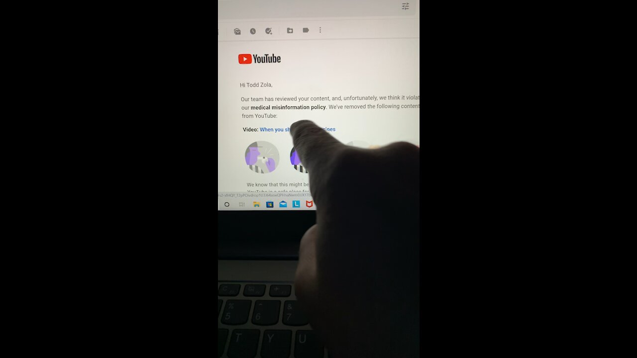 youtube 1strike