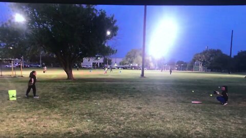 Pitching with broken finger [7 year old] #shorts