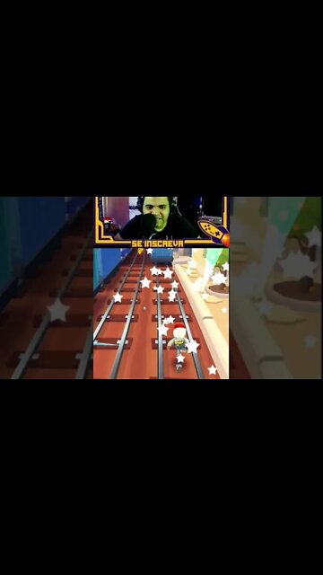 SUBWAYSURFER NO COINS BATENDO MEU RECORD. #cosmiconerd #subwaysurfers #viral #eunaodesisto