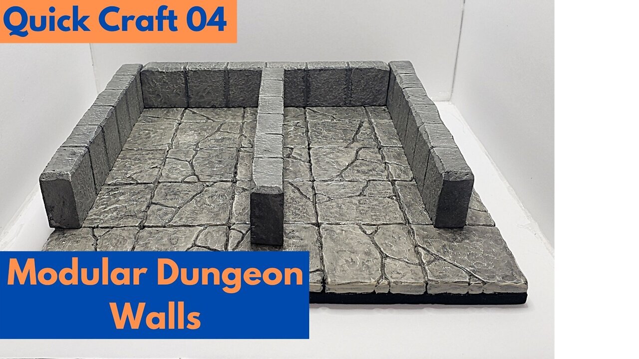 Quick Craft 04: Modular Dungeon Walls