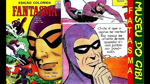 FANTASMA EM CORES RAPITO DE GURAN #museudogibi #quadrinhos #comics #mangalore