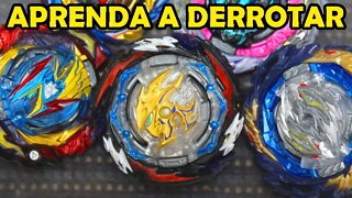 COMO DERROTAR um COMBO "INVENCÍVEL" | Beyblade Burst DB | Dynamite .Ov.Br'-0 1st Gear vs 4 Combos