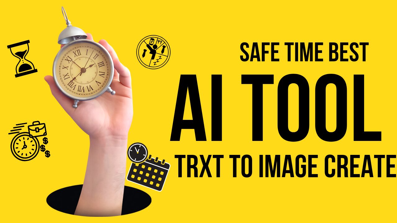 Safe time best AI tool text to generate image