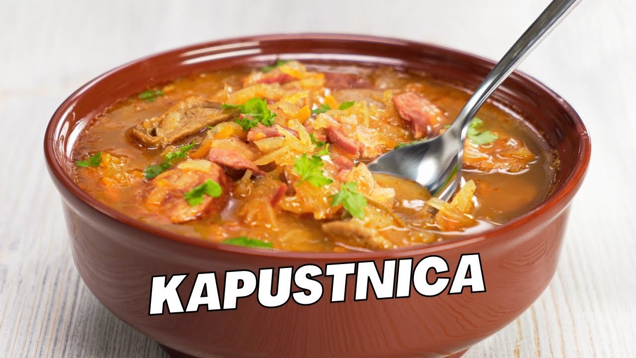 Traditional Slovak Christmas Soup KAPUSTNICA | Hearty SAUERKRAUT SOUP. Recipe by Always Yummy!