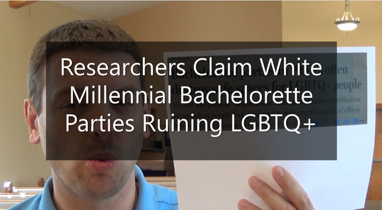 Researchers Claim White Bacherlottee Parties Are Ruining LGBTQ Safe Spaces in MA