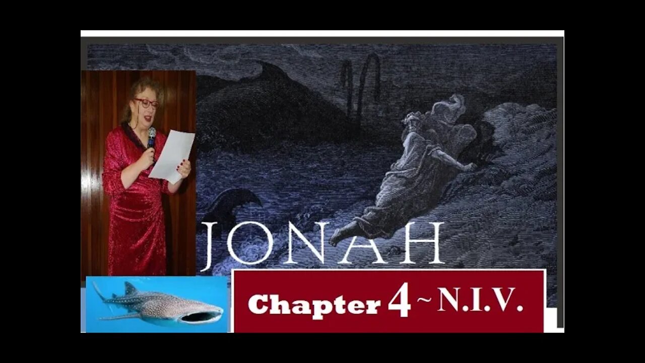 JONAH CHAPTER 4, Jonah’s Anger at the Lord’s Compassion 🐋🦈🐳