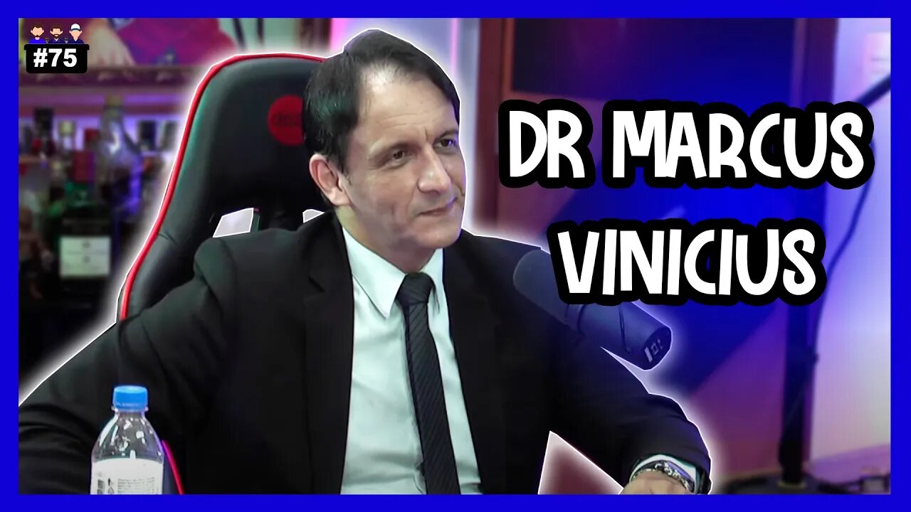 Prof Dr Marcus Vinicius - Nefrologista - Podcast 3 Irmãos #74