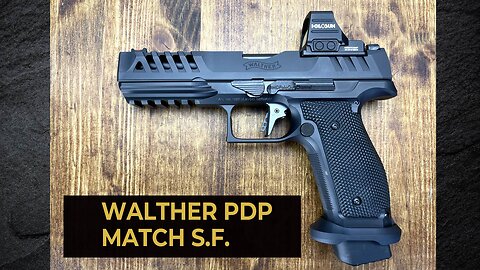 Walther PDP Match Steel Frame