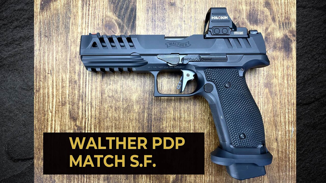 Walther PDP Match Steel Frame