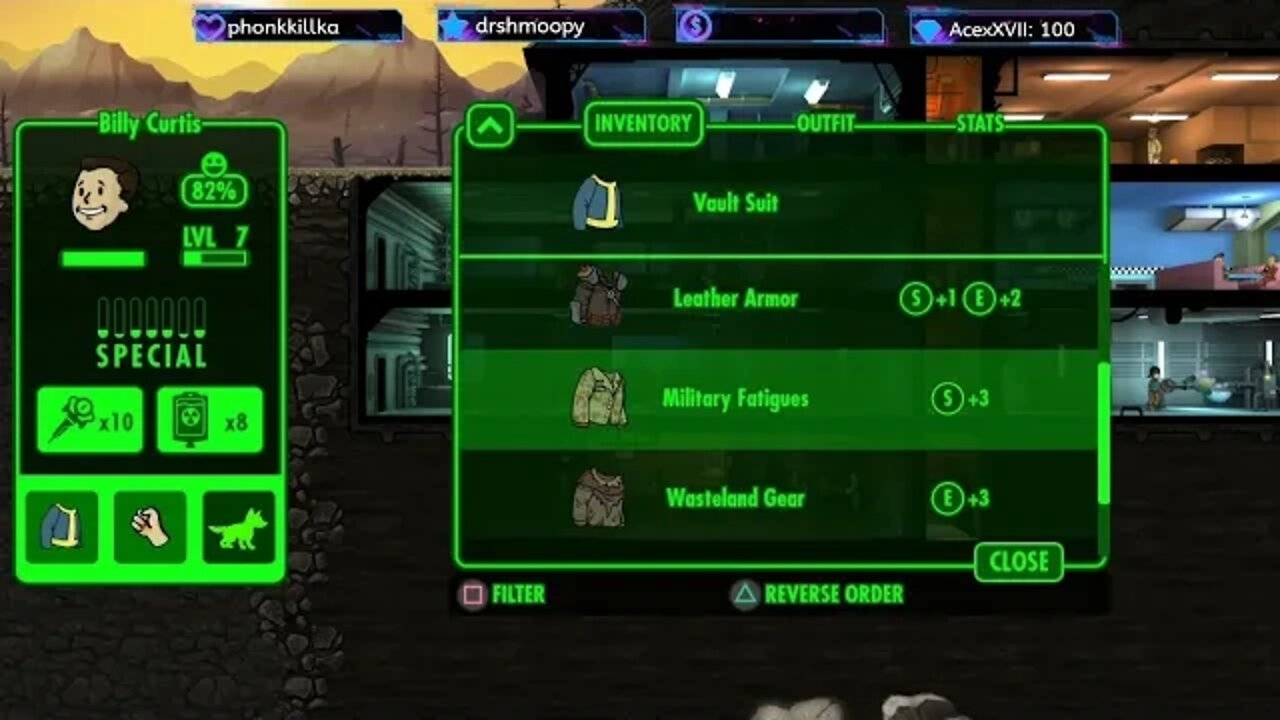 Fallout Shelter Ep. 4! Preparing For The Future | Twitch Stream Highlight | Aqua Streams PS5 Games!