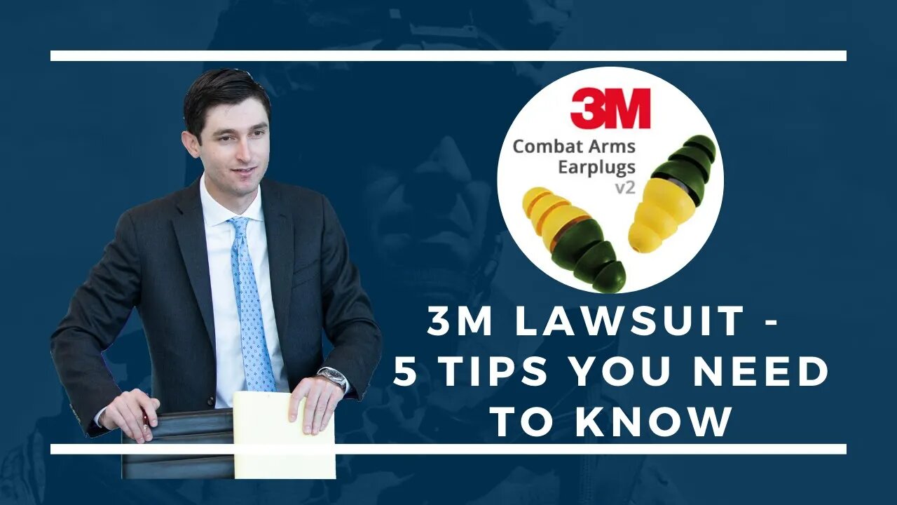 5 Things You NEED to Know about the 3M Lawsuit