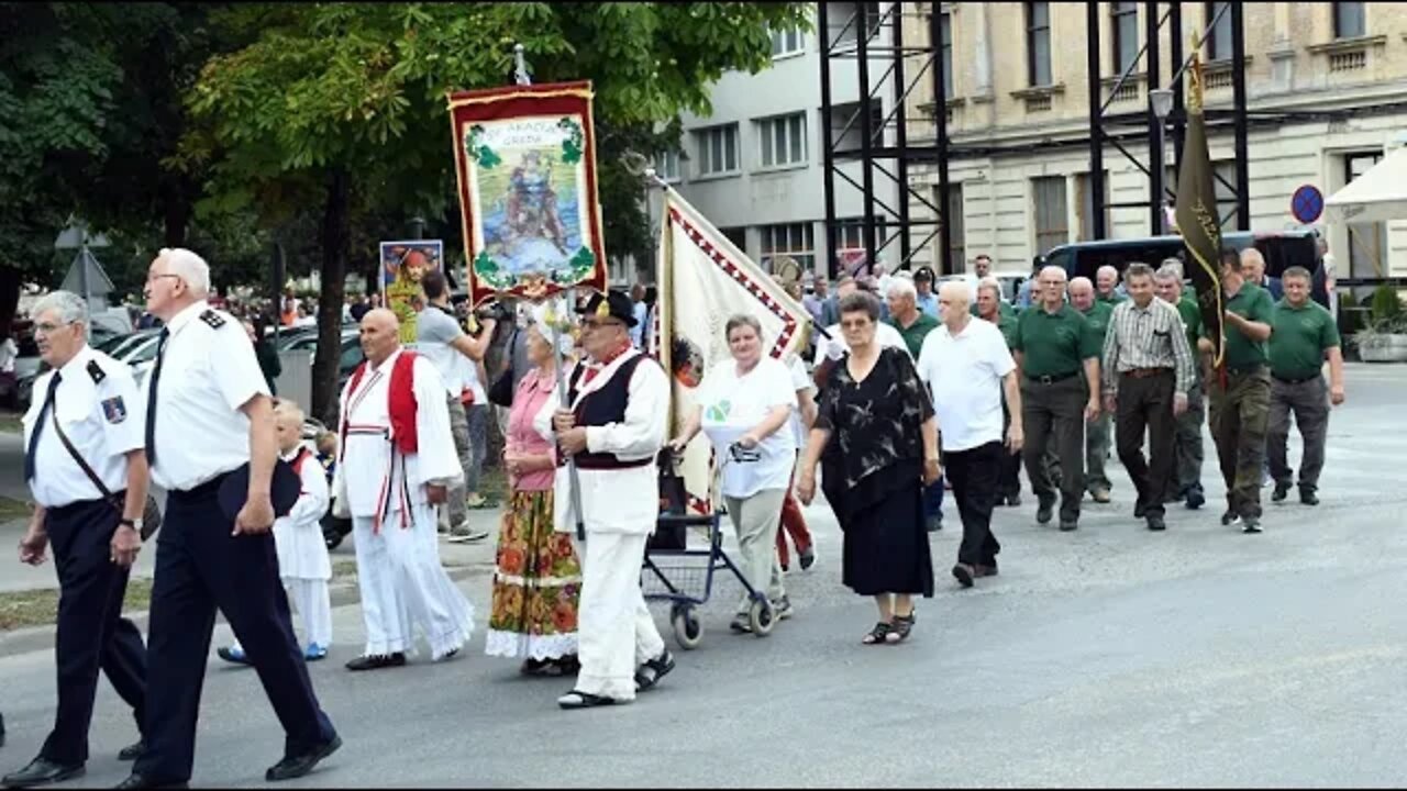 Svečana procesija povodom obilježavanja Grada Petrinje i blagdana sv. Lovre