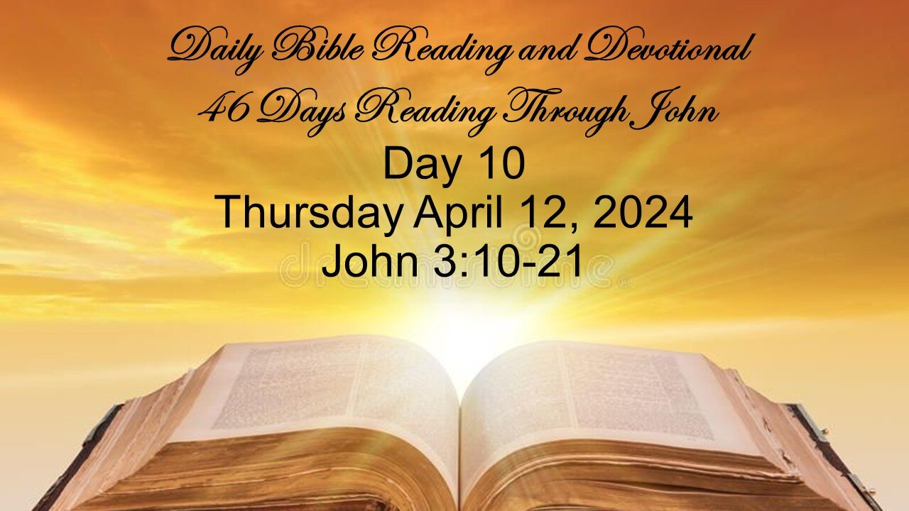 Daily Bible Reading and Devotional: Reading with John