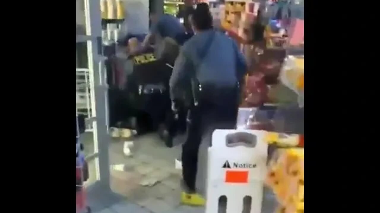 Female Kansas City cop discharges her weapon striking fellow officer.