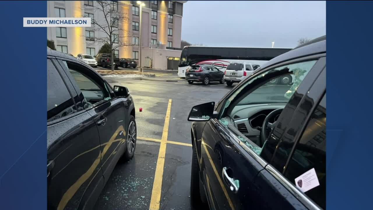 Nearly 30 cars broken into at Glendale's Holiday Inn