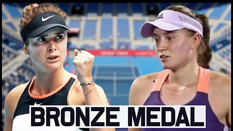 SVITOLINA vs RYBAKINA | Tokyo Olympics 2021 | Bronze Medal Final Preview