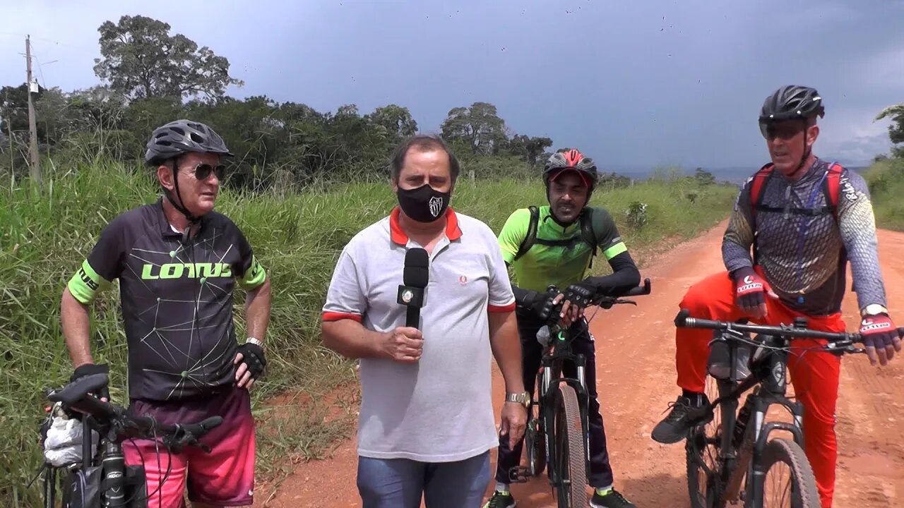 Ciclistas de Alta Floresta rumo a costa Marques mais de 300 Km