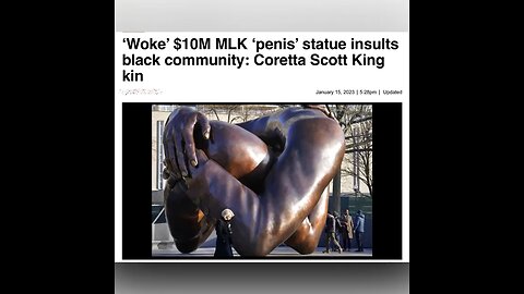 MLK STATUE SHAPED LIKE A 🤣🤣🤣🤣🤣