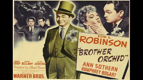 BROTHER ORCHID 1940 Edward G Robinson is Gangster Hiding Out in a Monastery FULL MOVIE in HD