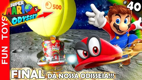 🔴 Super Mario Odyssey #40 - FASE IMPOSSÍVEL, no FINAL da nossa ODISSEIA deste jogo INCRÍVEL!