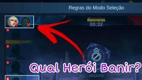 META BAN DE NOVEMBRO/2019 | Mobile Legends