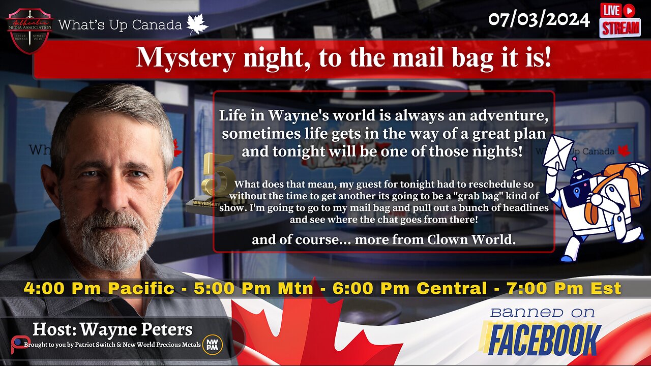 Mystery Night, to the mail bag it is!