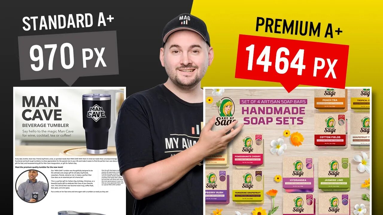 Premium A+ Content is 1464 Pixels & Standard is 970 Pixels [Design Optimization Guide]