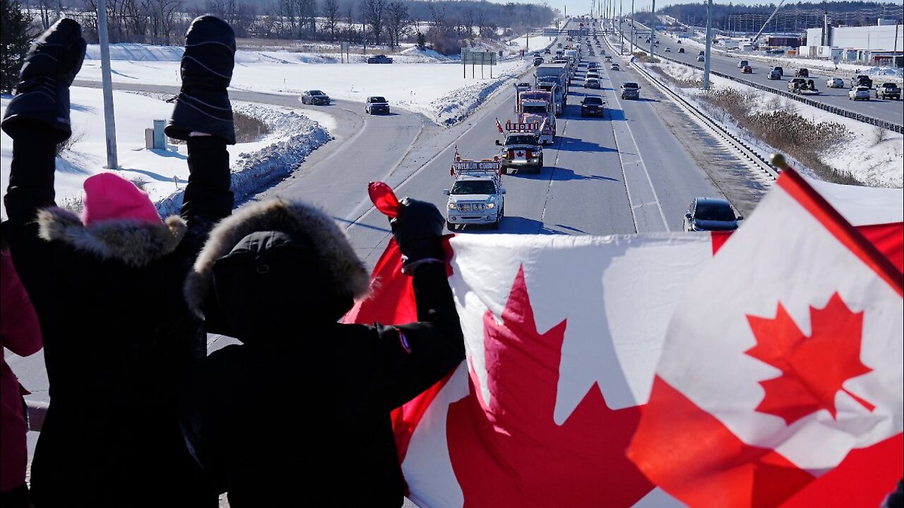 SPECIAL THANKS to Canadian Truckers (Freedom Fighters) Leading the Way - HOLD THE LINE