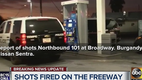 Scanner traffic on Loop 101 shooting