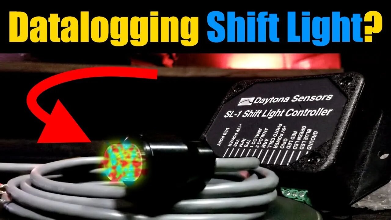 Drag Racer Tested SL-1 Shift Light Controller By Daytona Sensors | SL1 Sequential Shift Light |