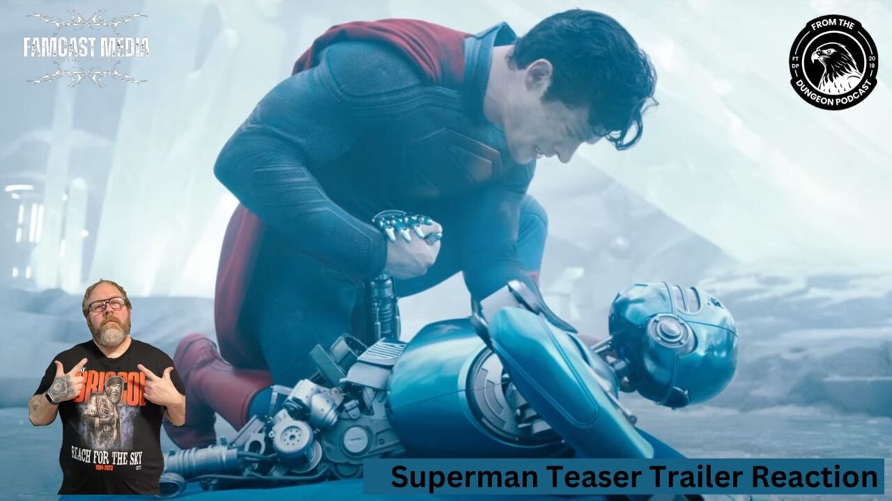 Superman Teaser Trailer Reaction!!!