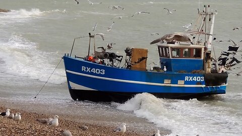 Pete Coe. Across The Western Ocean. Part Of Hastings Fishing Fleet