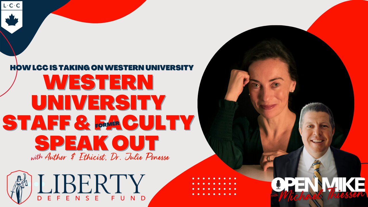 Western Whistleblower and Dr. Julie Ponesse Shed Light on the Toxic Atmosphere Inside the University
