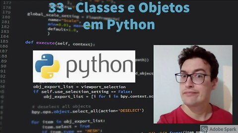 Aula 33 - Classes e Objetos em Python