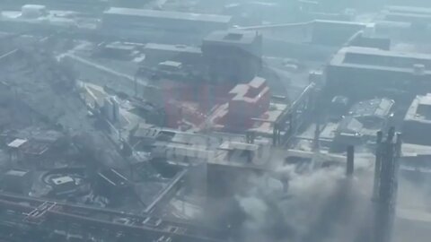 Russian Artillery Strikes On Azovstal