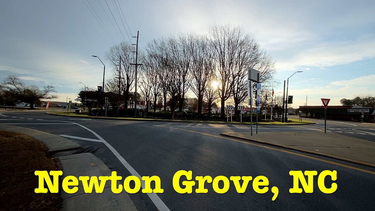 Newton Grove, NC, Town Center Walk & Talk - A Quest To Visit Every Town Center In NC