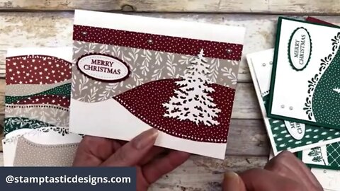 Curvy Christmas Card Ideas