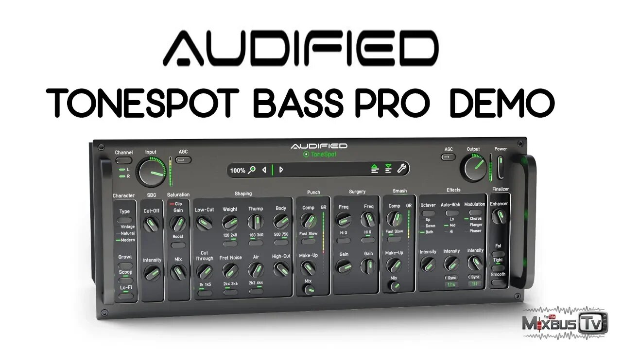 Audified Tone Spot Bass Pro Demo - First Impression