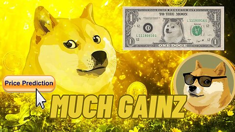 DOGE iS GOING PARABOLIC, DOGE PRICE PREDICTION 