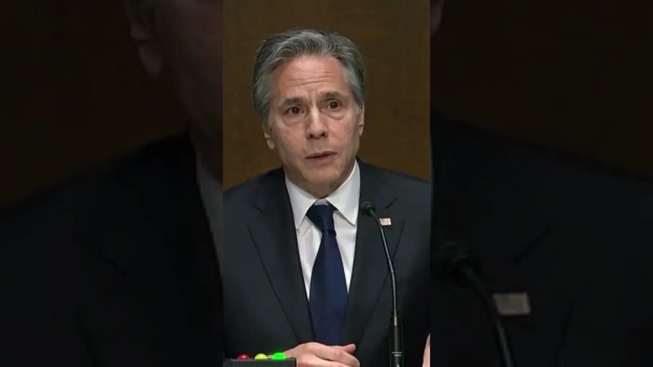 Blinken speaks on reopening the US embassy in Ukraine