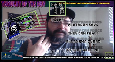 Pentagon Says They Can Force Oklahoma Guard To Take Vaccine (Explicit)