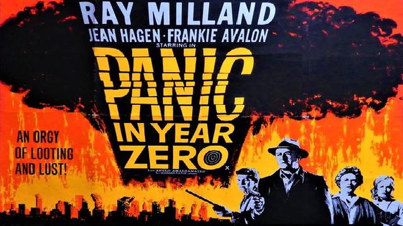 PANIC IN YEAR ZERO 1962 Family Fights for Survivial After Nuke Destroys L.A. FULL MOVIE HD & W/S