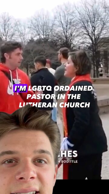 LGBTQ “Pastor” Gets Triggered By The Bible🤦‍♂️😂