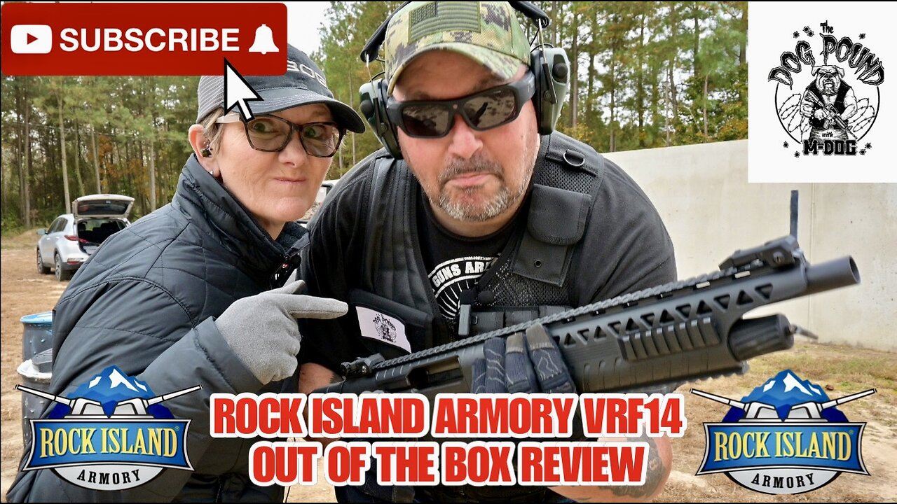 ROCK ISLAND ARMORY VRF14 FIREARM REVIEW! OUT OF THE BOX, FIRST SHOTS FIRED!