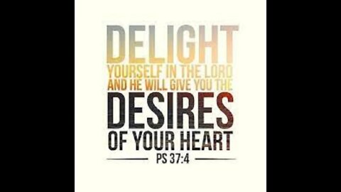 Desires of your heart